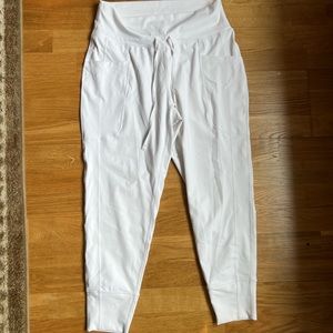 FABLETICS WHITE JOGGERS